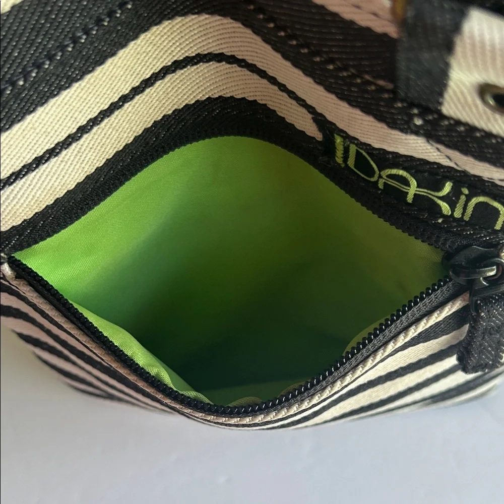 Dakine Jive Black Stripes Crossbody Bag